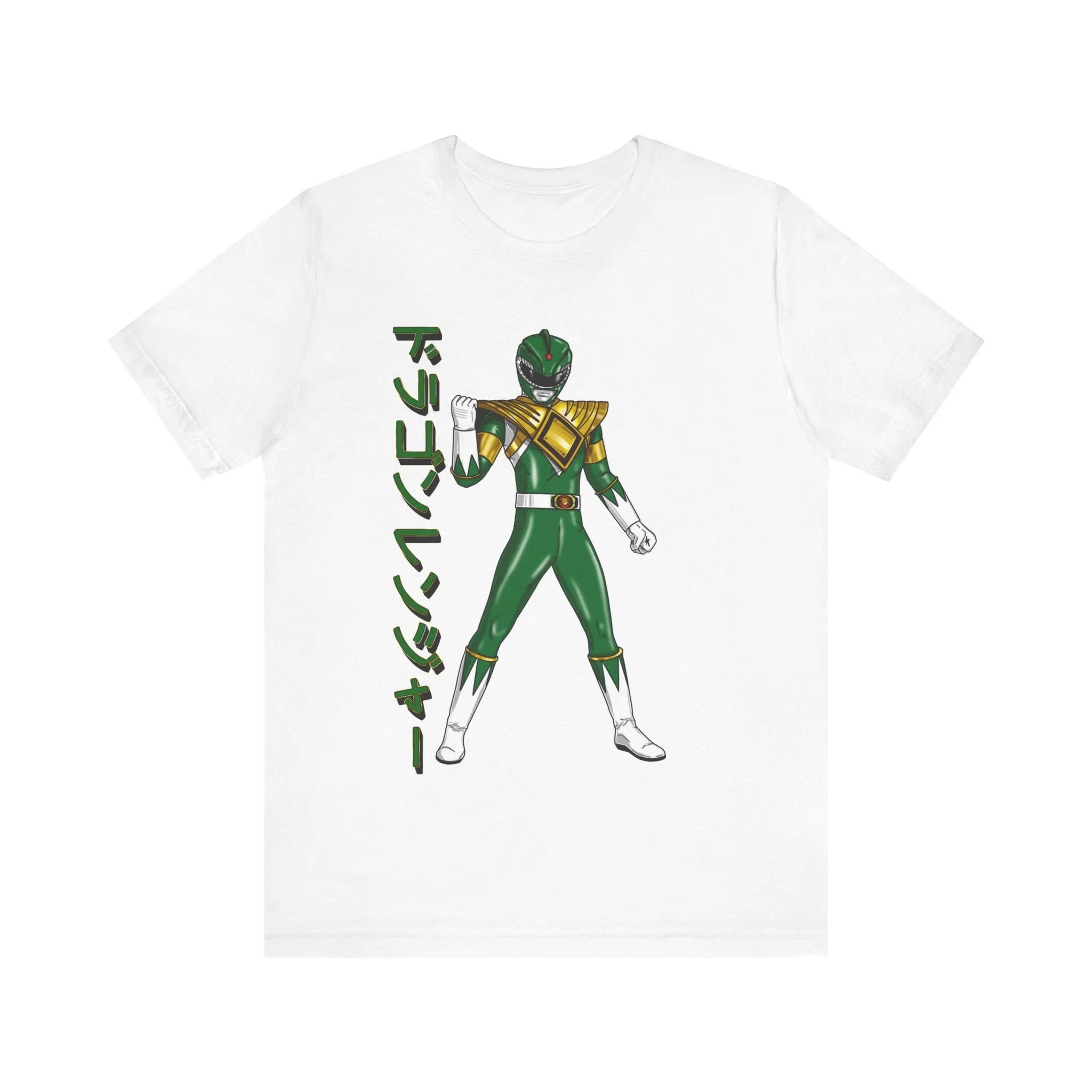 Zyuranger Dragon Ranger Super Sentai T Shirt Custom Graphic Art Cosplay Shirts Power Rangers Retro Vintage 90s Tee