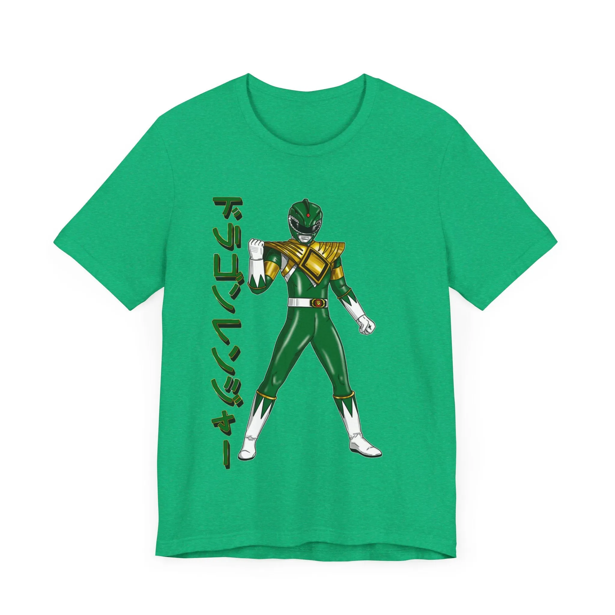 Zyuranger Dragon Ranger Super Sentai T Shirt Custom Graphic Art Cosplay Shirts Power Rangers Retro Vintage 90s Tee
