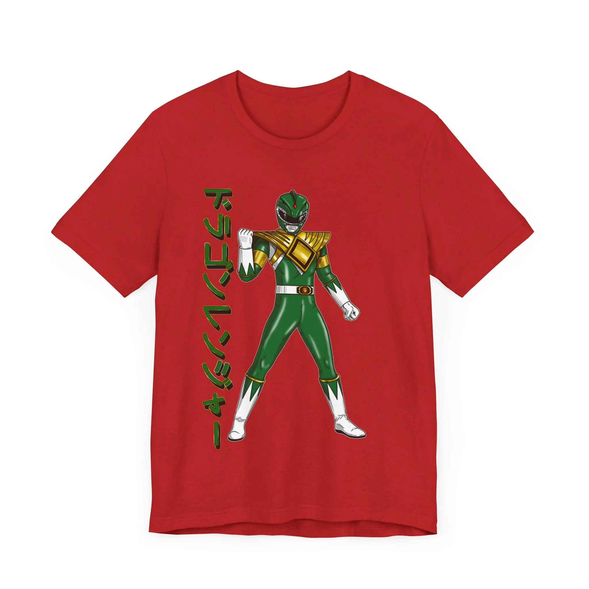 Zyuranger Dragon Ranger Super Sentai T Shirt Custom Graphic Art Cosplay Shirts Power Rangers Retro Vintage 90s Tee