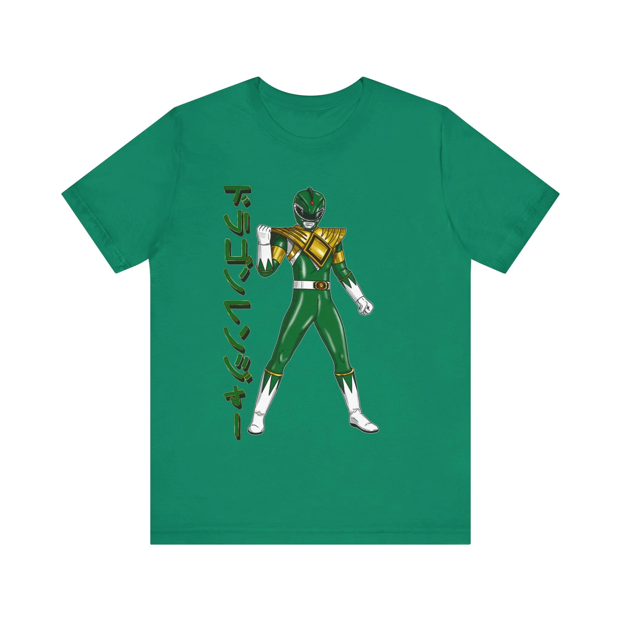 Zyuranger Dragon Ranger Super Sentai T Shirt Custom Graphic Art Cosplay Shirts Power Rangers Retro Vintage 90s Tee