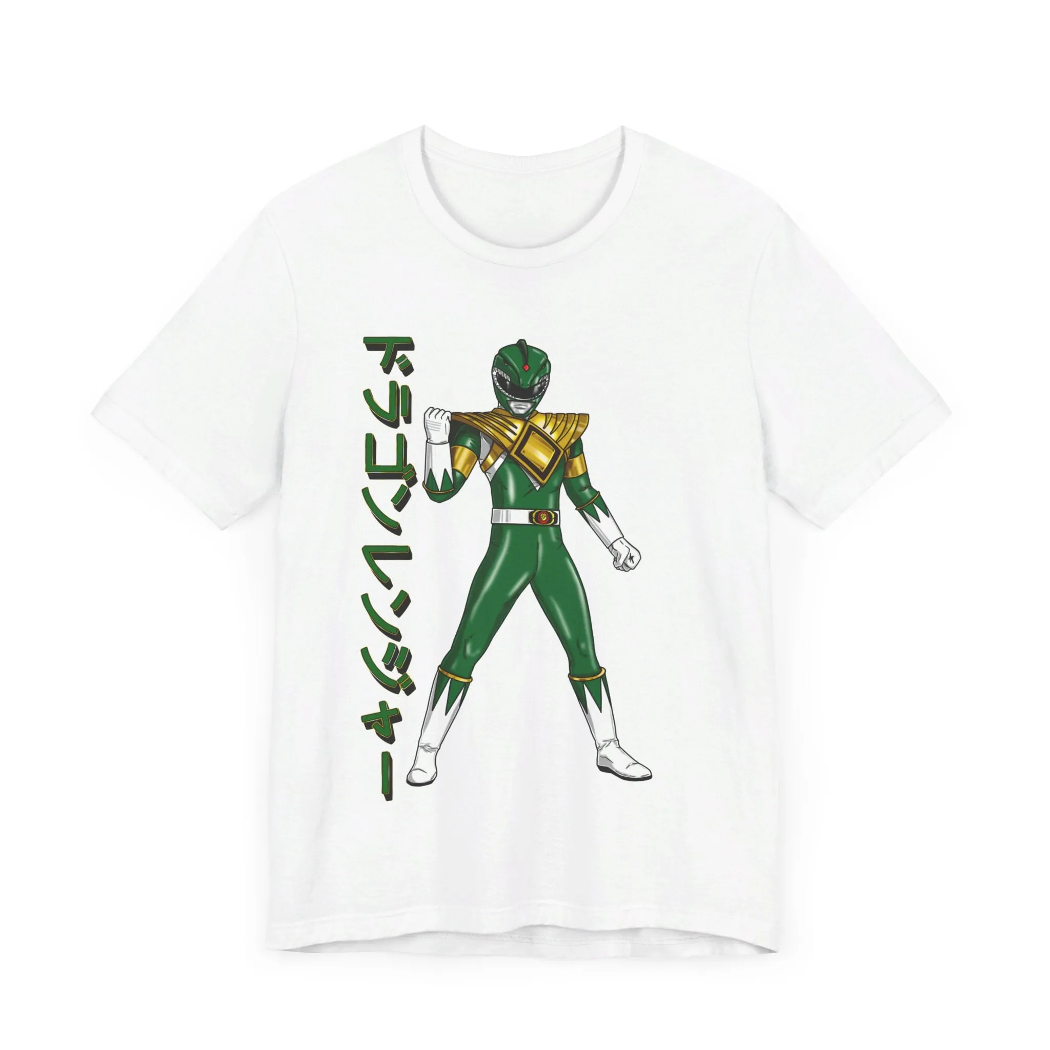 Zyuranger Dragon Ranger Super Sentai T Shirt Custom Graphic Art Cosplay Shirts Power Rangers Retro Vintage 90s Tee
