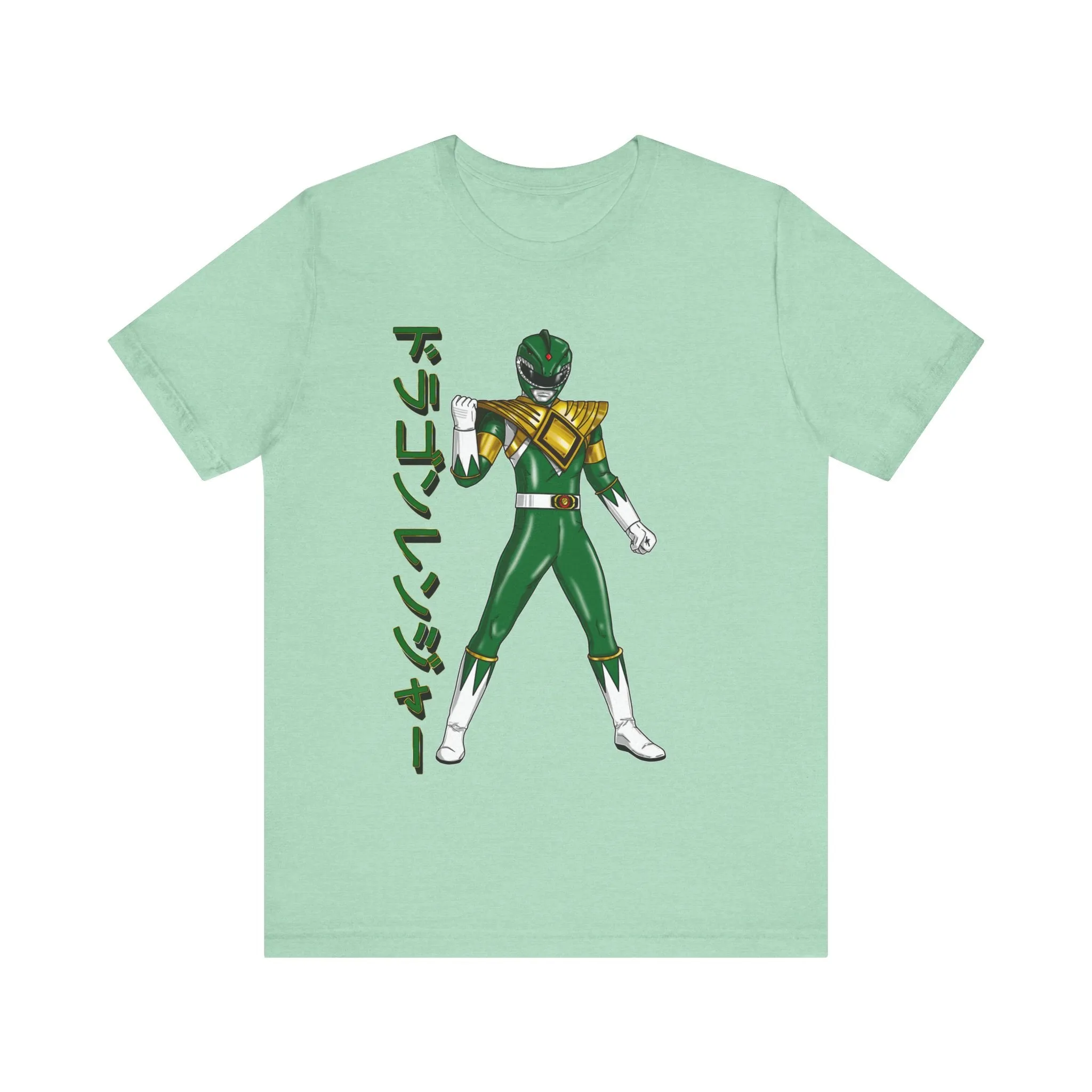 Zyuranger Dragon Ranger Super Sentai T Shirt Custom Graphic Art Cosplay Shirts Power Rangers Retro Vintage 90s Tee
