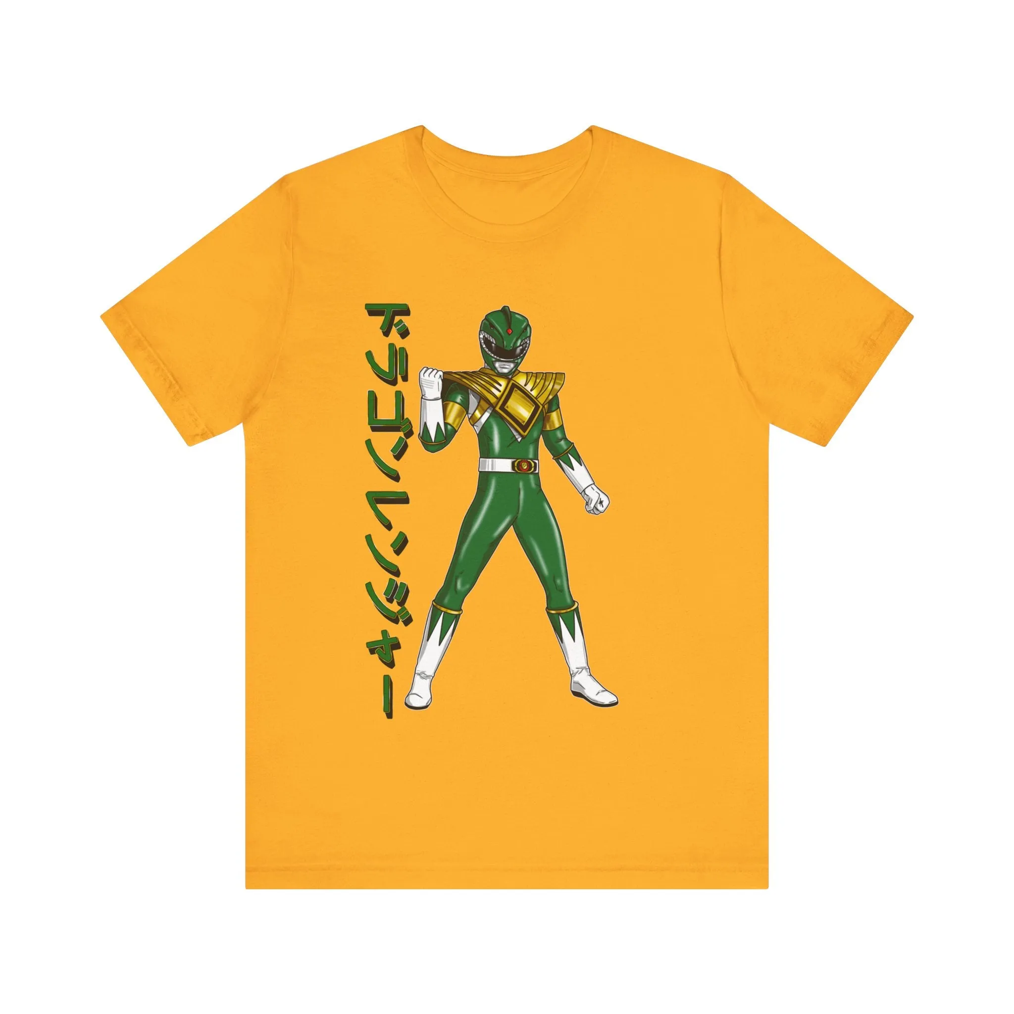 Zyuranger Dragon Ranger Super Sentai T Shirt Custom Graphic Art Cosplay Shirts Power Rangers Retro Vintage 90s Tee